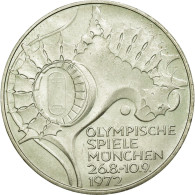 Monnaie, République Fédérale Allemande, 10 Mark, 1972, Karlsruhe, SUP+ - Altri & Non Classificati