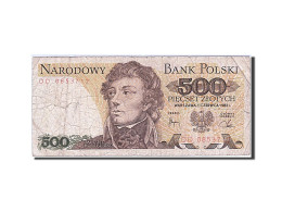 Billet, Pologne, 500 Zlotych, 1982, 1982-06-01, B - Polen