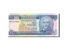 Billet, Barbados, 2 Dollars, 1980, NEUF - Barbades