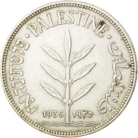 Monnaie, Palestine, 100 Mils, 1935, TTB, Argent, KM:7 - Israel