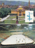 Figure Skating European Championship Zagreb 1974 Official Postcard Hockey - Patinaje Artístico