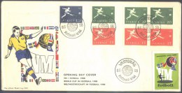 SWEDEN - FIFA WORLD CUP  On Cover + RARE  LABEL - 1958 - 1958 – Svezia