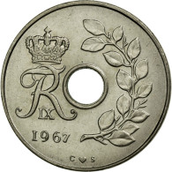 Monnaie, Danemark, Frederik IX, 25 Öre, 1967, SUP, Copper-nickel, KM:855.1 - Altri & Non Classificati