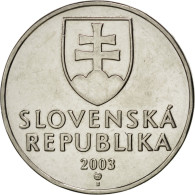 Monnaie, Slovaquie, 2 Koruna, 2003, FDC, Nickel Plated Steel, KM:13 - Slovakia