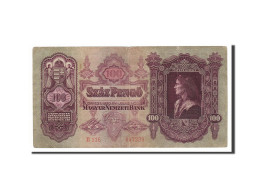 Billet, Hongrie, 100 Pengö, 1930, 1930-07-01, TB+ - Hongarije