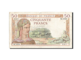 Billet, France, 50 Francs, 50 F 1934-1940 ''Cérès'', 1935, 1935-05-16, TB - 50 F 1934-1940 ''Cérès''