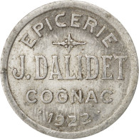 Monnaie, France, 10 Centimes, 1922, TTB, Aluminium, Elie:15.2 - Noodgeld