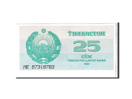 Billet, Uzbekistan, 25 Sum, 1992, NEUF - Oezbekistan