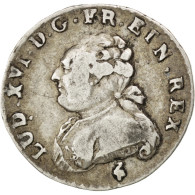 Monnaie, France, Louis XV, 1/20 Écu (6 Sols), 6 Sols, 1/20 ECU, 1782, Paris - 1774-1791 Louis XVI