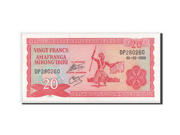 Billet, Burundi, 20 Francs, 2005, SPL+ - Burundi