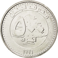 Monnaie, Lebanon, 500 Livres, 1996, SPL, Nickel Plated Steel, KM:39 - Líbano