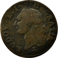 Monnaie, France, Louis XVI, Sol Ou Sou, Sol, 1791, Paris, TB, Cuivre, KM:578.1 - 1774-1791 Luigi XVI