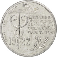 Monnaie, France, 10 Centimes, 1922, TTB, Aluminium, Elie:10.4 - Notgeld