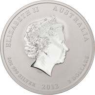 Monnaie, Australie, Elizabeth II, 2 Dollars, 2012, FDC, Argent, KM:1665 - Other & Unclassified