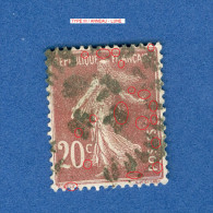 1907 N° 139  TYPE III SEMEUSE FOND PLEIN OBLITÉRÉ - Gebruikt