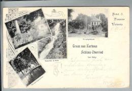 AK BE Belp Schloss Oberried Hotel Victoria 1903-07-07 Foto - Belp