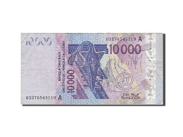 Billet, West African States, 10,000 Francs, 2003, TB+ - Altri – Africa