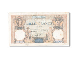 Billet, France, 1000 Francs, 1 000 F 1927-1940 ''Cérès Et Mercure'', 1938 - 1 000 F 1927-1940 ''Cérès E Mercure''