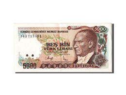 Billet, Turquie, 5000 Lira, SUP+ - Turkey