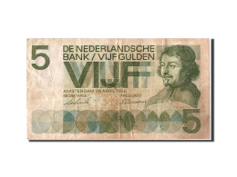 Billet, Pays-Bas, 5 Gulden, 1966, 1966-04-26, TTB - 5 Gulden