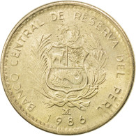 Monnaie, Pérou, 5 Intis, 1986, SPL, Copper-nickel, KM:300 - Peru