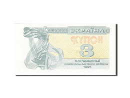 [#258295] Ukraine, 3 Karbovantsi, Type 1991 - Ucraina