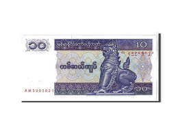 Billet, Myanmar, 10 Kyats, 1997, NEUF - Myanmar