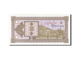 Billet, Géorgie, 10 (Laris), 1993, SPL+ - Georgië