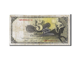 Billet, République Fédérale Allemande, 5 Deutsche Mark, 1948, KM:13i, TTB - 5 Mark