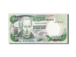 Billet, Colombie, 200 Pesos Oro, 1988, 1988-11-01, NEUF - Colombia