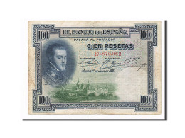 Billet, Espagne, 100 Pesetas, 1925, 1925-07-01, TB - 100 Pesetas