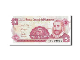 Billet, Nicaragua, 5 Centavos, 1991, KM:168a, NEUF - Nicaragua