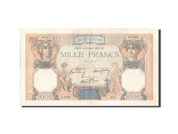 Billet, France, 1000 Francs, 1 000 F 1927-1940 ''Cérès Et Mercure'', 1939 - 1 000 F 1927-1940 ''Cérès E Mercure''