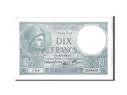 Billet, France, 10 Francs, 10 F 1916-1942 ''Minerve'', 1939, SPL, Fayette:7.3 - 10 F 1916-1942 ''Minerve''