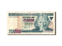 Billet, Turquie, 250,000 Lira, 1970, TB - Turchia