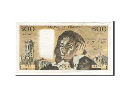Billet, France, 500 Francs, 500 F 1968-1993 ''Pascal'', 1976, 1976-11-04, TTB - 500 F 1968-1993 ''Pascal''