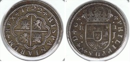 ESPAÑA FELIPE V 2 REALES 1722 SEVILLA PLATA SILVER - Andere & Zonder Classificatie