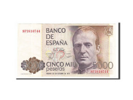 Billet, Espagne, 5000 Pesetas, 1979, 1979-10-23, SUP - [ 4] 1975-… : Juan Carlos I