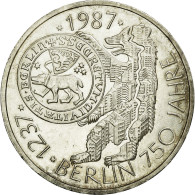 Monnaie, République Fédérale Allemande, 10 Mark, 1987, Hamburg, Germany - Other & Unclassified