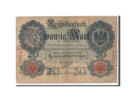 Billet, Allemagne, 20 Mark, 1910, KM:40b, TB - 20 Mark