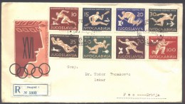 YUGOSLAVIA - JUGOSLAVIA - OLYMPIC MELBOURNE - FDC  - 1956 - Sommer 1956: Melbourne