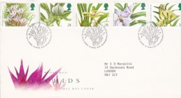 Great Britain 1993 Orchids FDC - 1991-2000 Dezimalausgaben