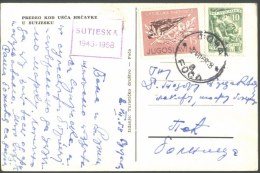 YUGOSLAVIA - JUGOSLAVIA - BATTLE On River SUTJESKA  - 1958 - Cartas & Documentos