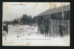 TOUL 1907 BARAQUEMENTS DU 156 EME - Toul