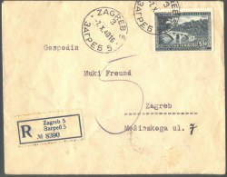 YUGOSLAVIA - JUGOSLAVIA -  GUTENBERG  - 1940 - Lettres & Documents