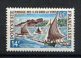 Polynésie - Pirogue Iles Sous Le Vent	Y&T	39	** - Ongebruikt