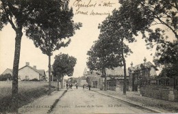 CPA - LIGNY-le-CHATEL (89) - Aspect De L'avenue De La Gare Au Début Du Siècle - Ligny Le Chatel