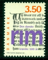 Danemark / Danmark / Denmark 1995 " 500 Ans Du Premier Livre Danois " Yt.1107 -  Mnh*** - Unused Stamps