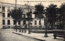 CPA  -   LE  PRE  SAINT  GERVAIS  (93)  La Mairie Et La Place - Le Pre Saint Gervais