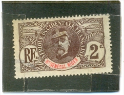 1906 HAUT SENEGAL Et NIGER Y & T N° 2 ( O ) Général Faidherbe 2c - Used Stamps